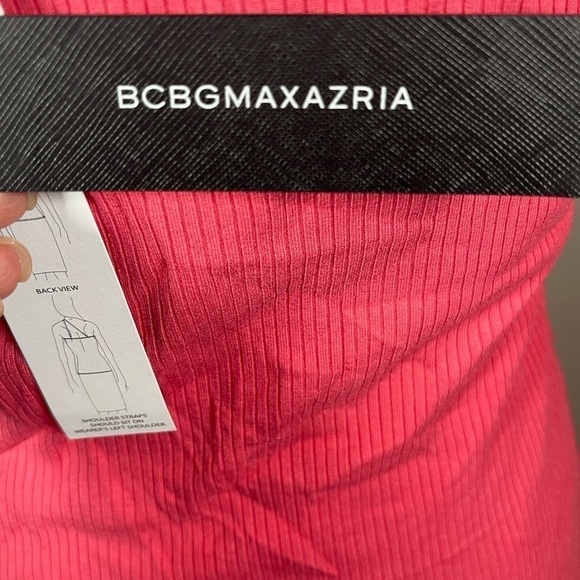 BCBGMaxazria One Shoulder Cutout Knit Top - Picture 5 of 5